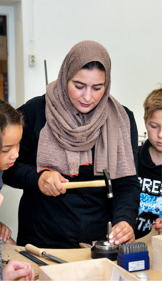 Atelier LAREYworkshop goudsmeden woensdagmiddag